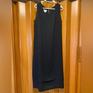 Elegant Black Sleeveless Dress